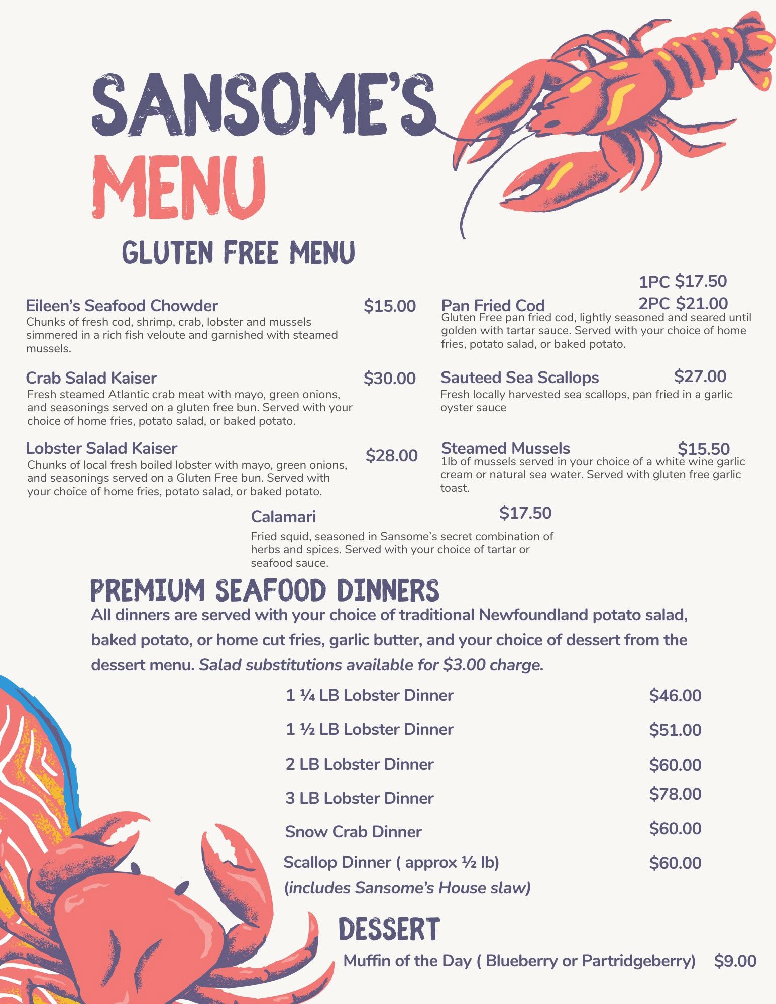 menu page 9